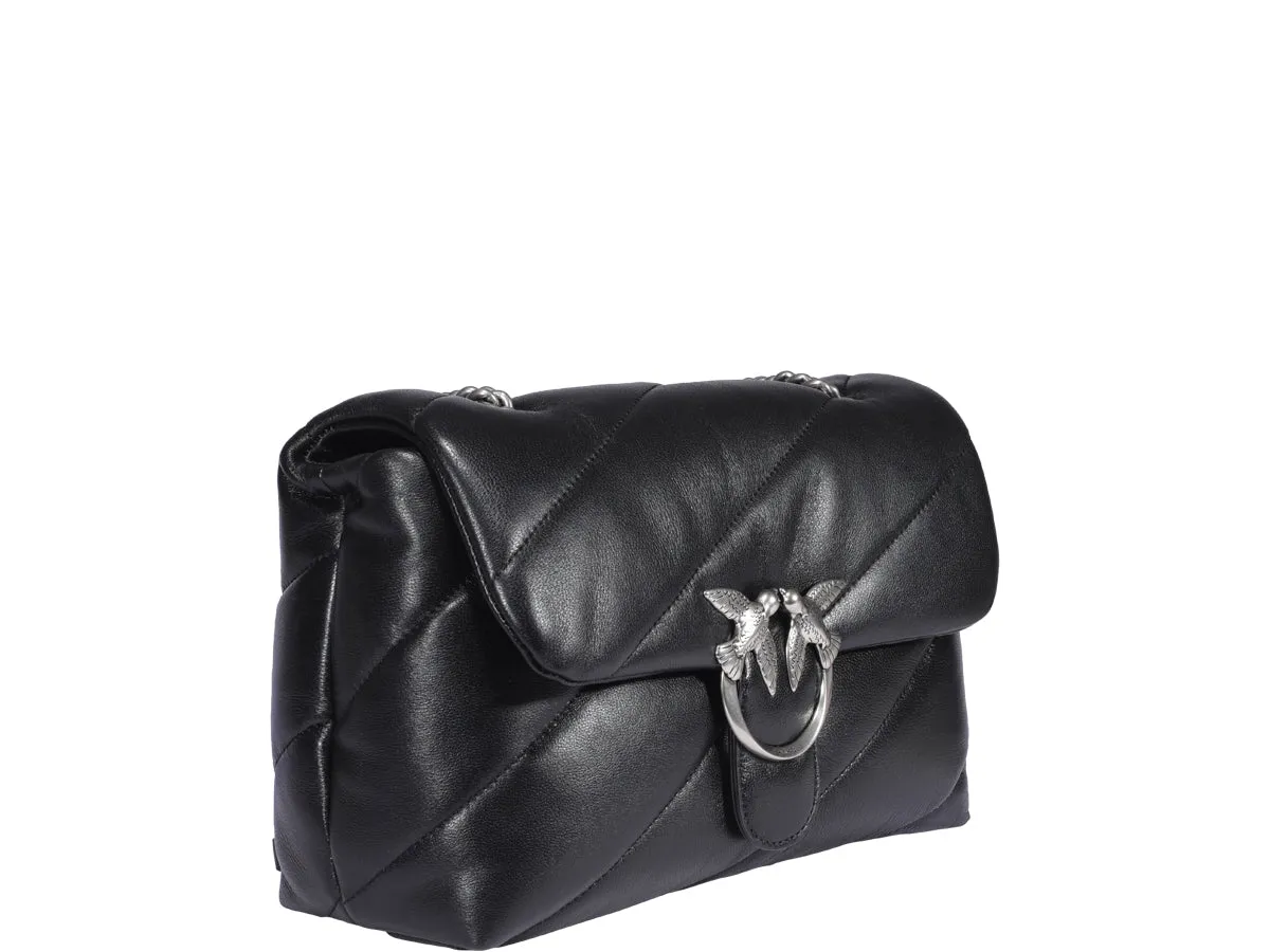Pinko Love Classic Puff Quilted Shoulder Bag