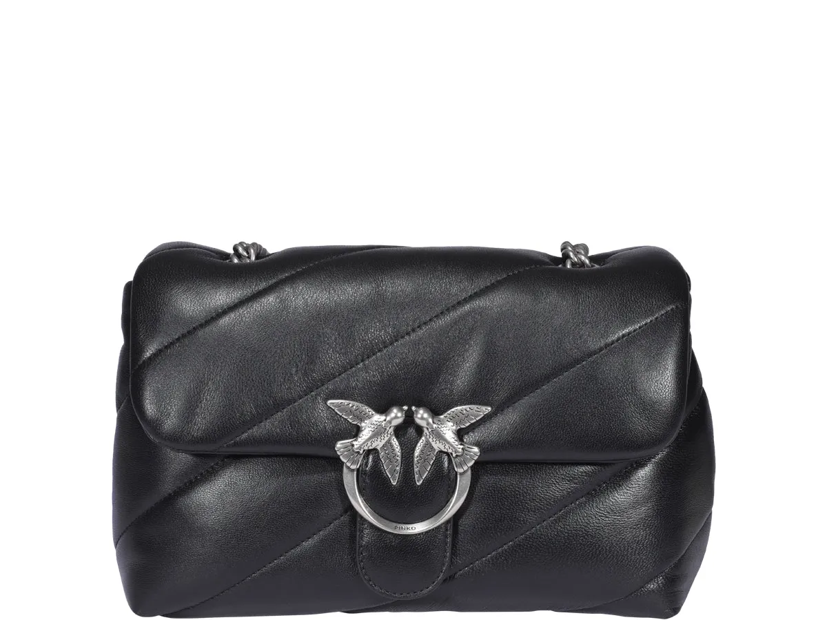 Pinko Love Classic Puff Quilted Shoulder Bag