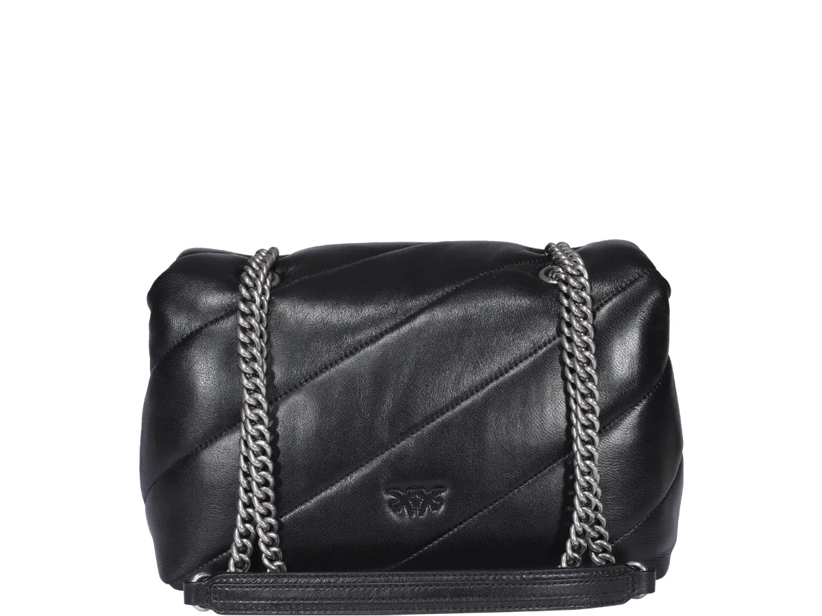 Pinko Love Classic Puff Quilted Shoulder Bag