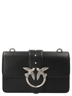 Pinko Love Icon Logo Buckled Mini Shoulder Bag