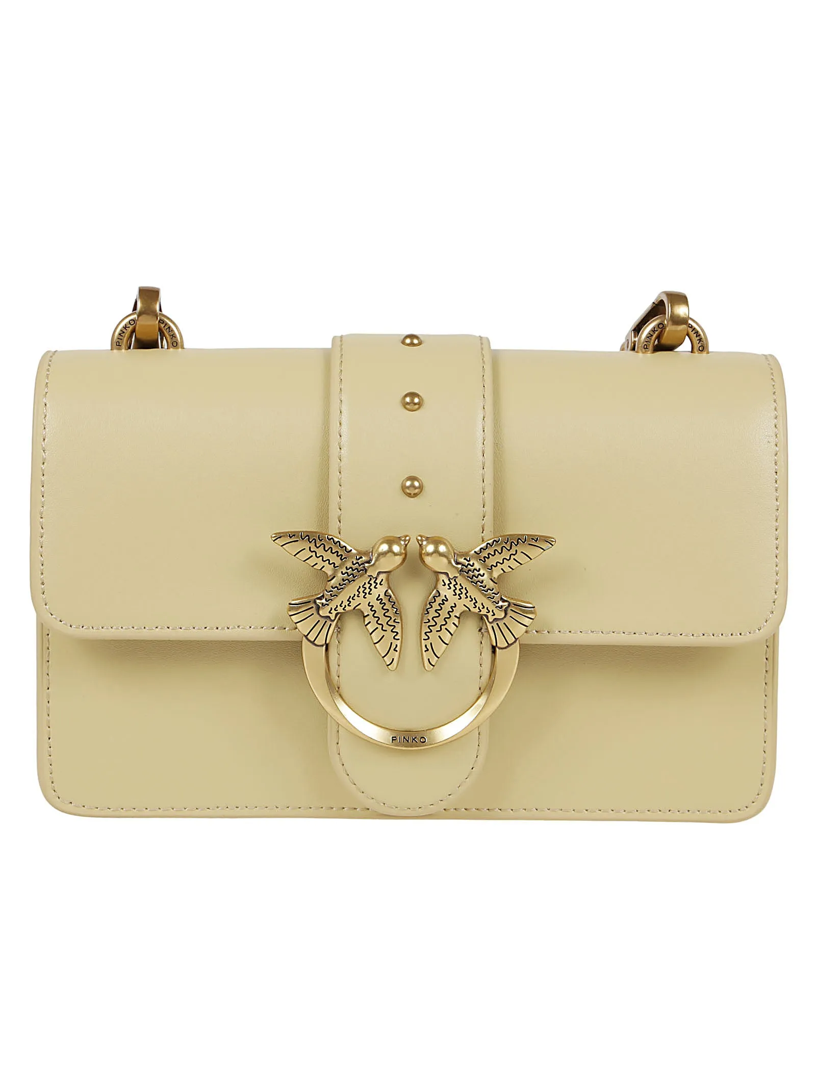 Pinko Love Icon Simply Logo Plaque Crossbody Bag
