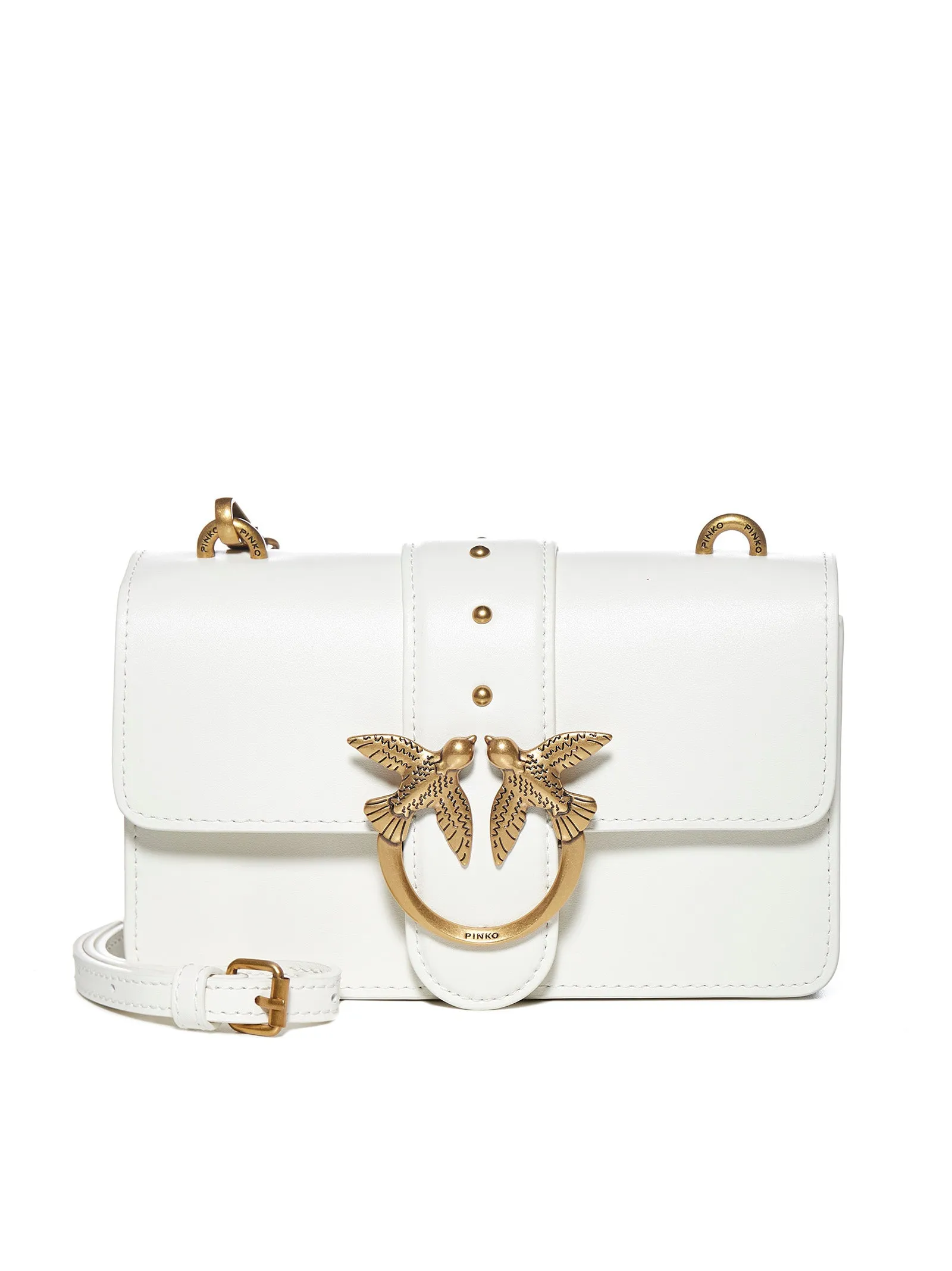 Pinko Love Icon Simply Logo Plaque Crossbody Bag