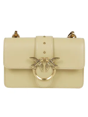 Pinko Love Icon Simply Logo Plaque Crossbody Bag