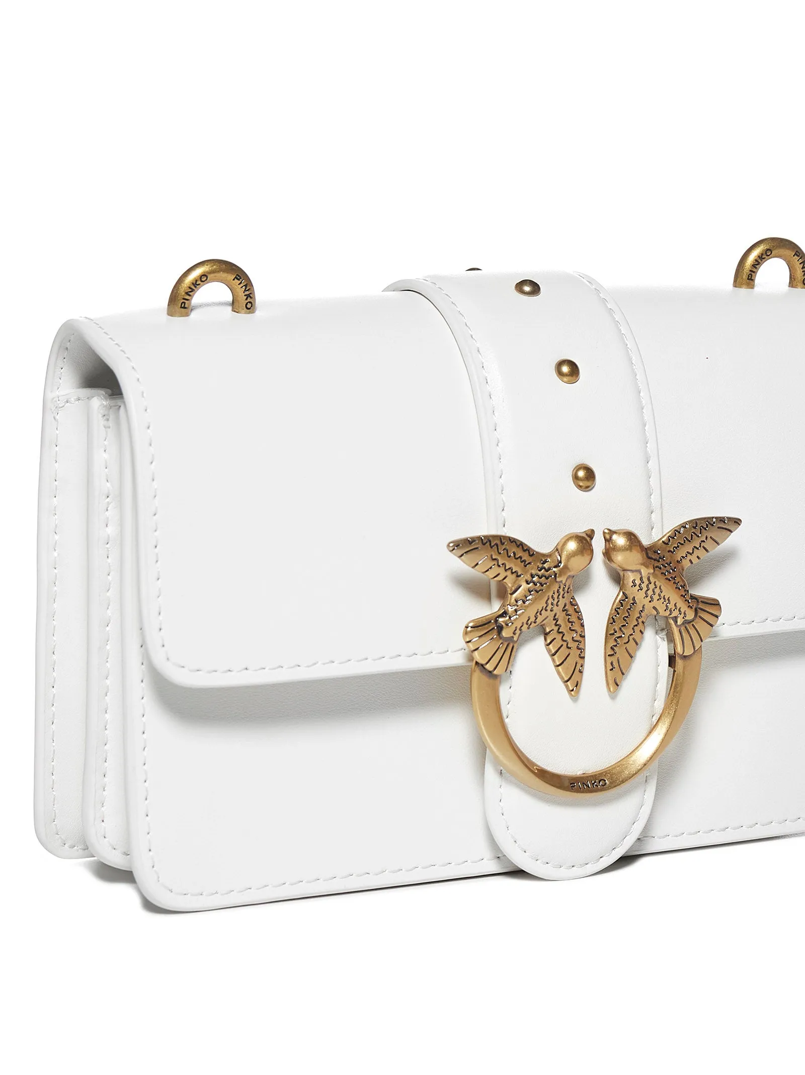 Pinko Love Icon Simply Logo Plaque Crossbody Bag