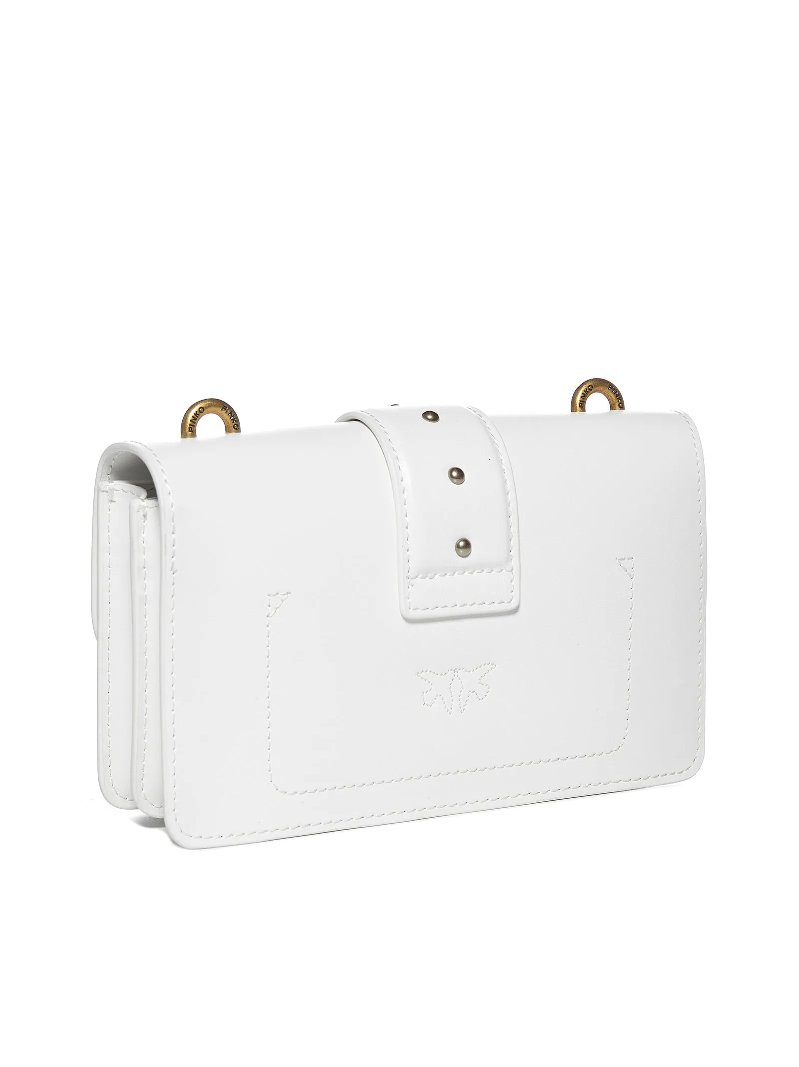 Pinko Love Icon Simply Logo Plaque Crossbody Bag