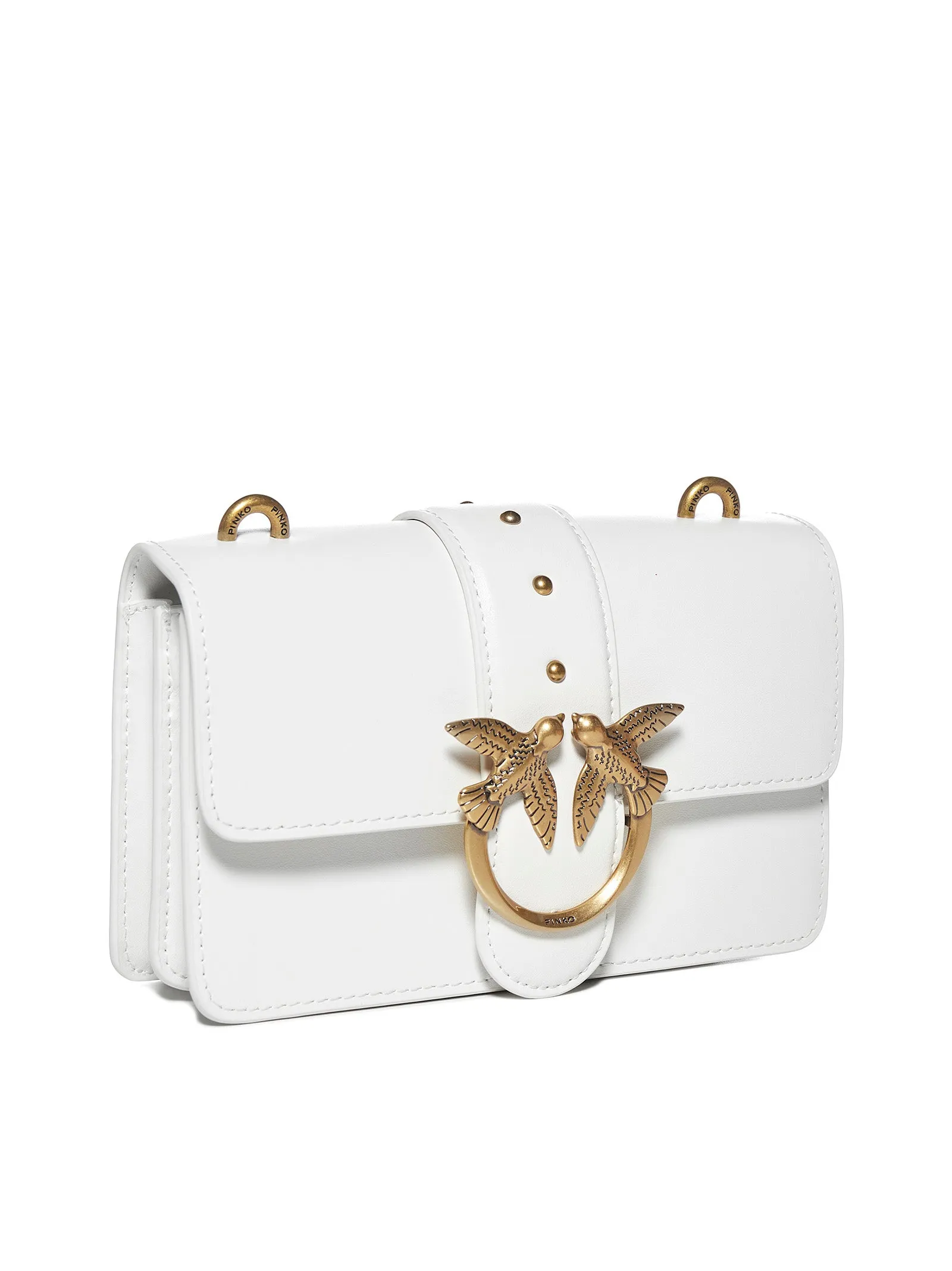 Pinko Love Icon Simply Logo Plaque Crossbody Bag