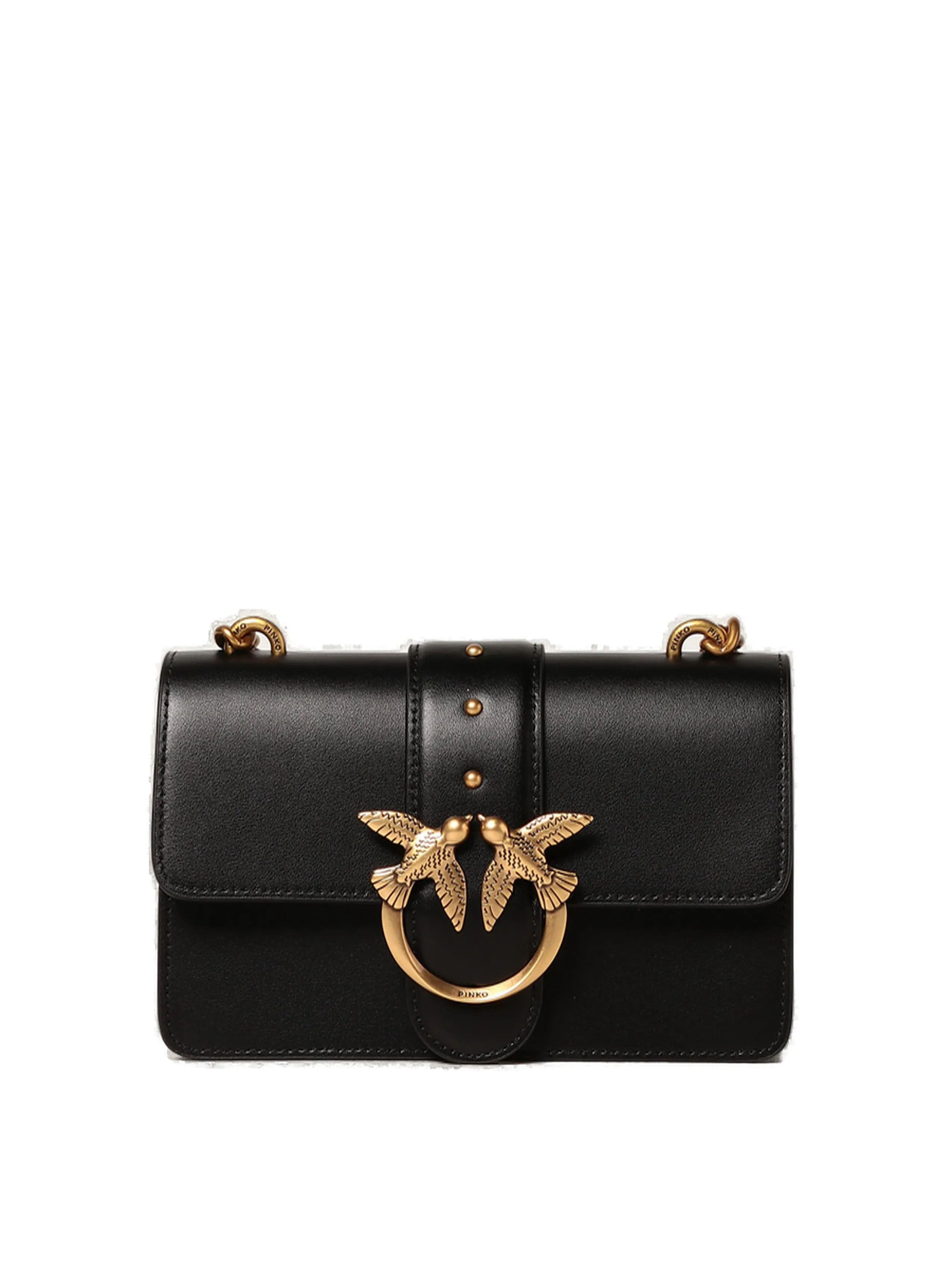 Pinko Love Logo Plaque Mini Shoulder Bag