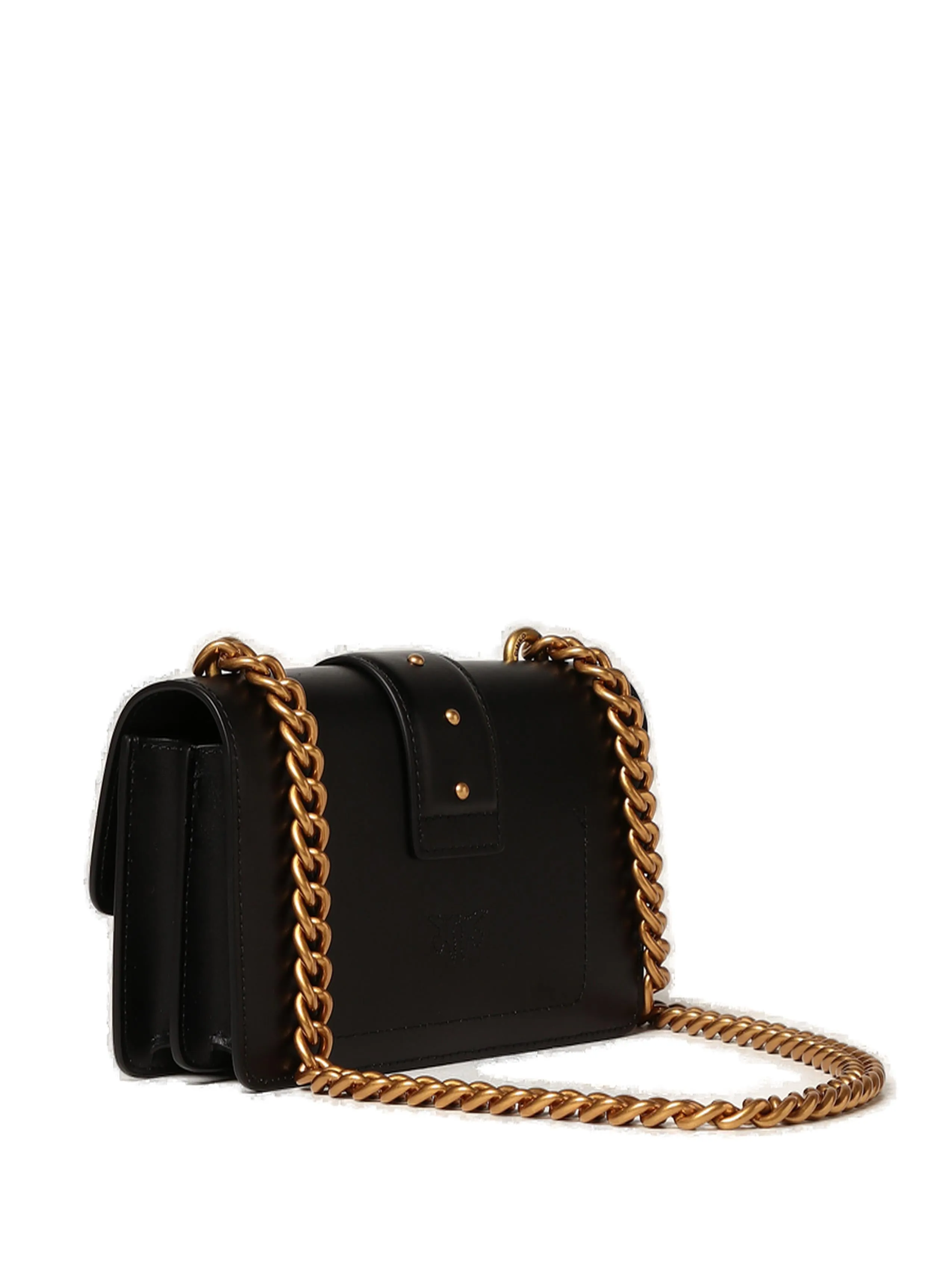 Pinko Love Logo Plaque Mini Shoulder Bag