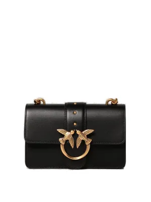 Pinko Love Logo Plaque Mini Shoulder Bag