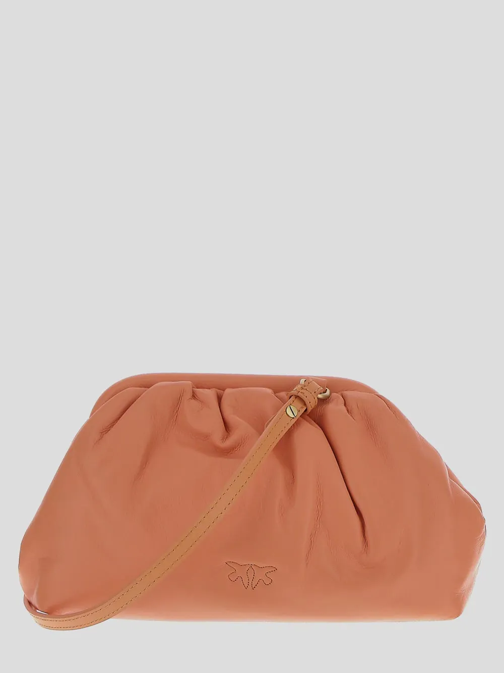 Pinko Pochette Chain Logo Plaque Mini Clutch Bag