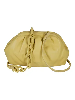 Pinko Pochette Chain Logo Plaque Mini Clutch Bag