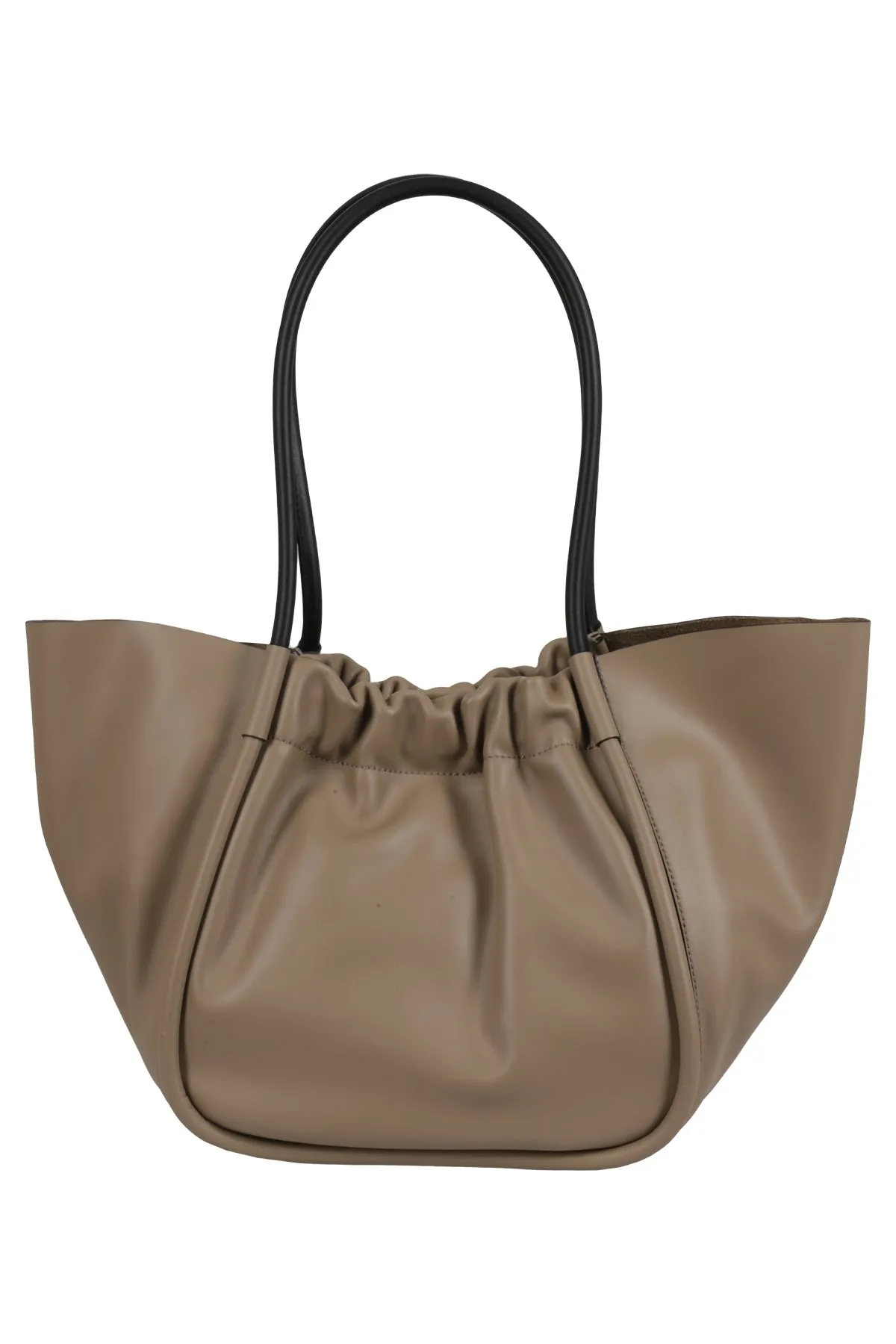 Proenza Schouler Logo Printed Gathered-Panel Tote Bag