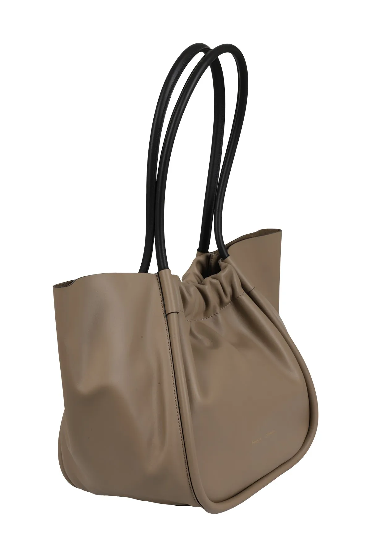 Proenza Schouler Logo Printed Gathered-Panel Tote Bag