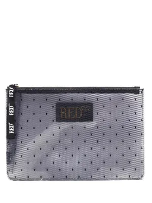 REDValentino Joy2Go Logo Patch Pouch Bag