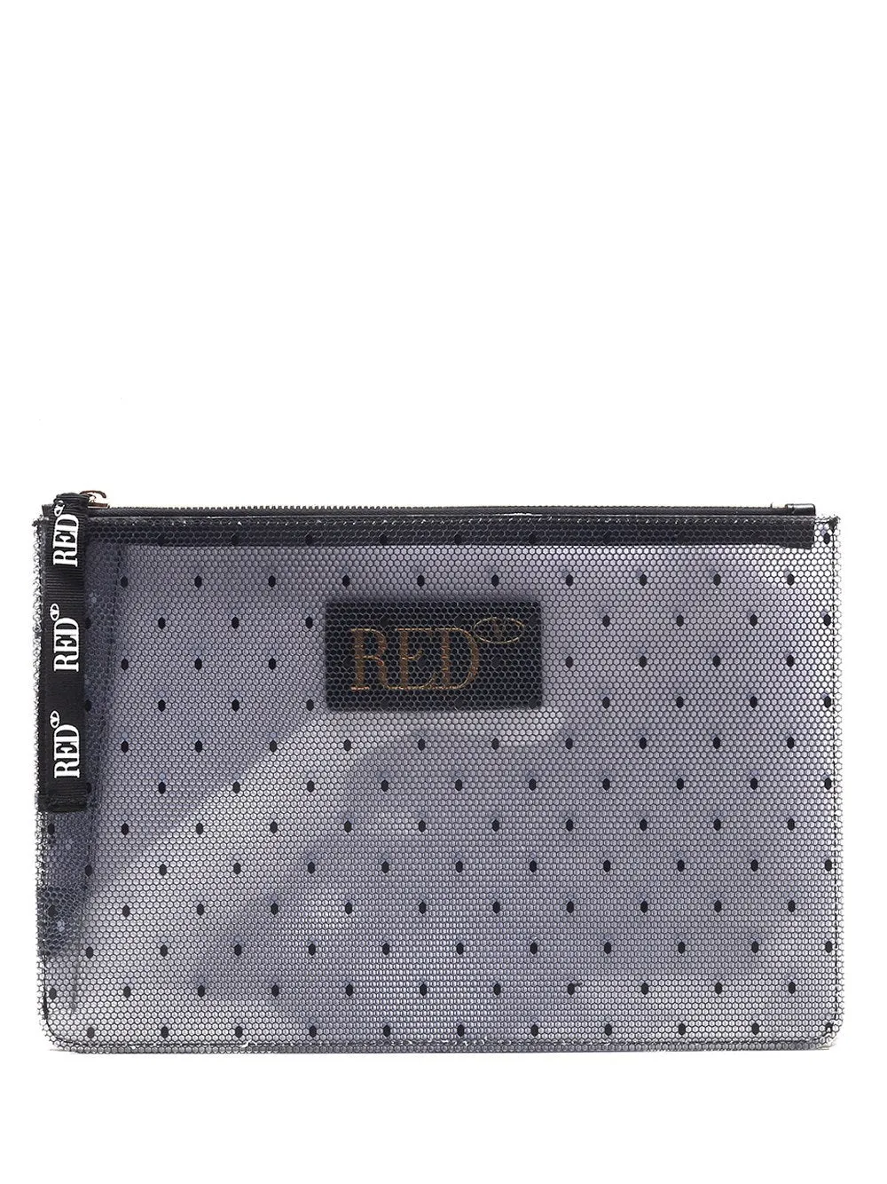 REDValentino Joy2Go Logo Patch Pouch Bag