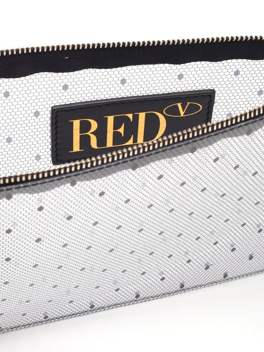 REDValentino Joy2Go Logo Patch Pouch Bag
