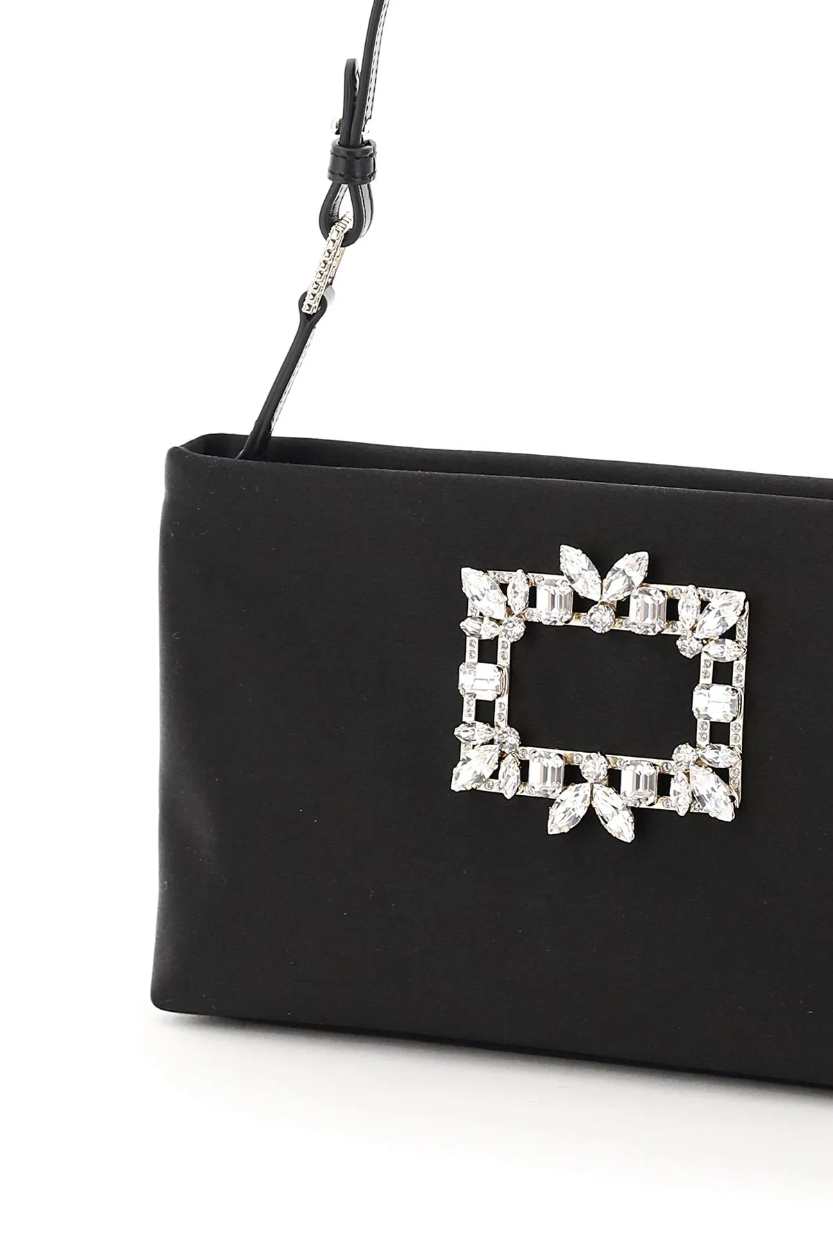 Roger Vivier RV Nightlily Broche Vivier Buckle Mini Bag