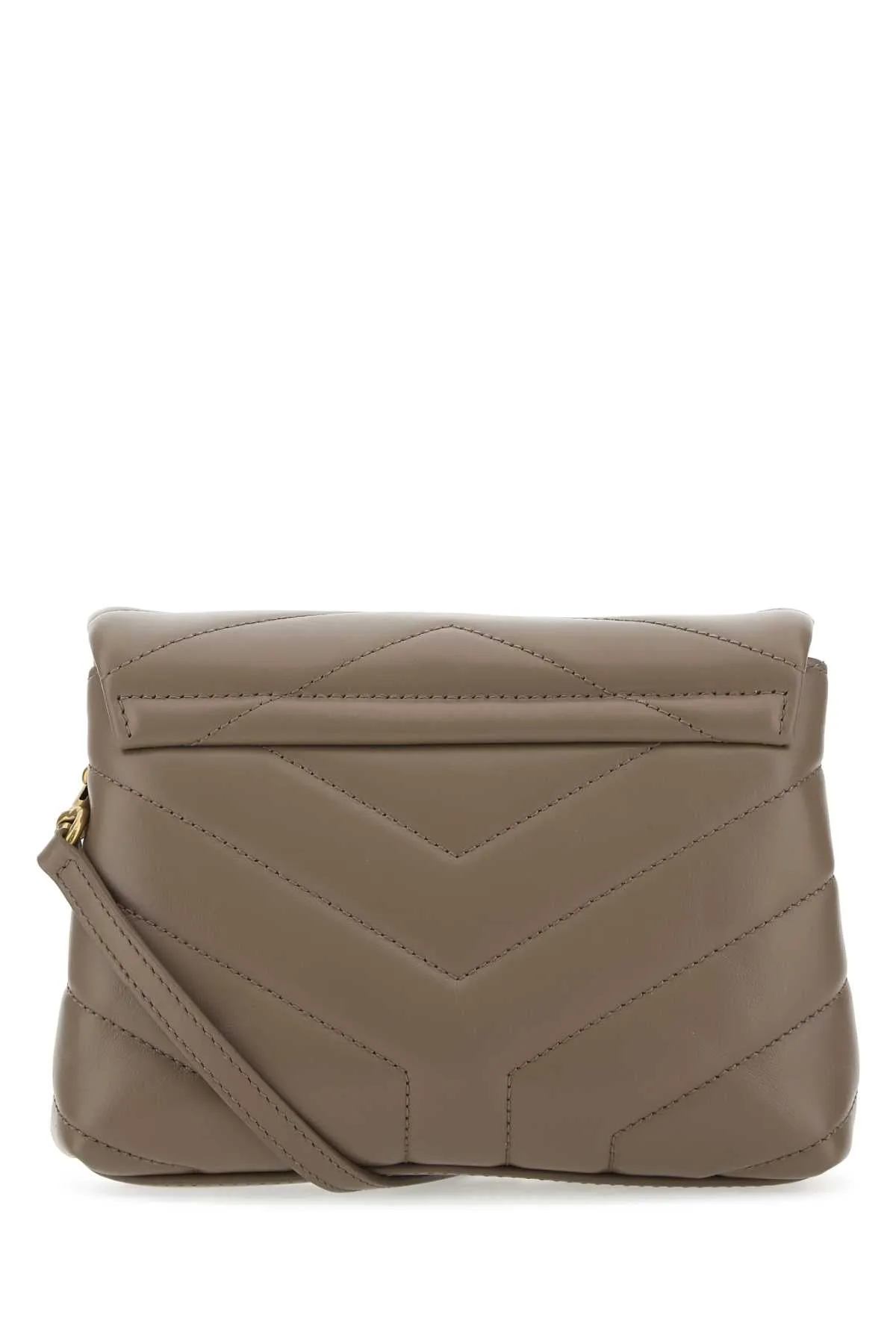 Saint Laurent Loulou Toy Logo Plaque Crossbody Bag