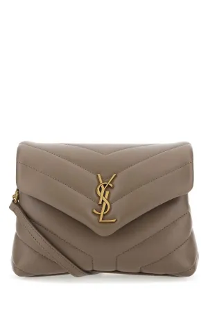 Saint Laurent Loulou Toy Logo Plaque Crossbody Bag