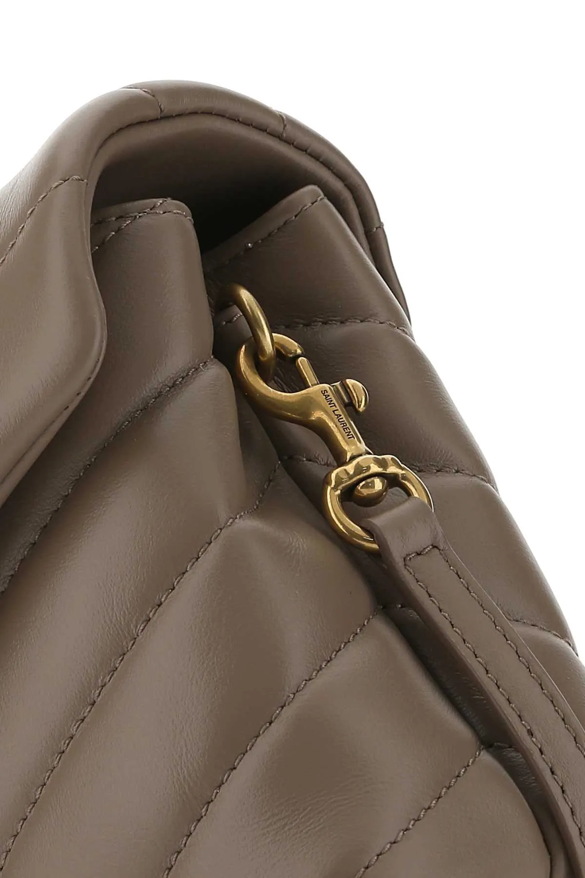 Saint Laurent Loulou Toy Logo Plaque Crossbody Bag