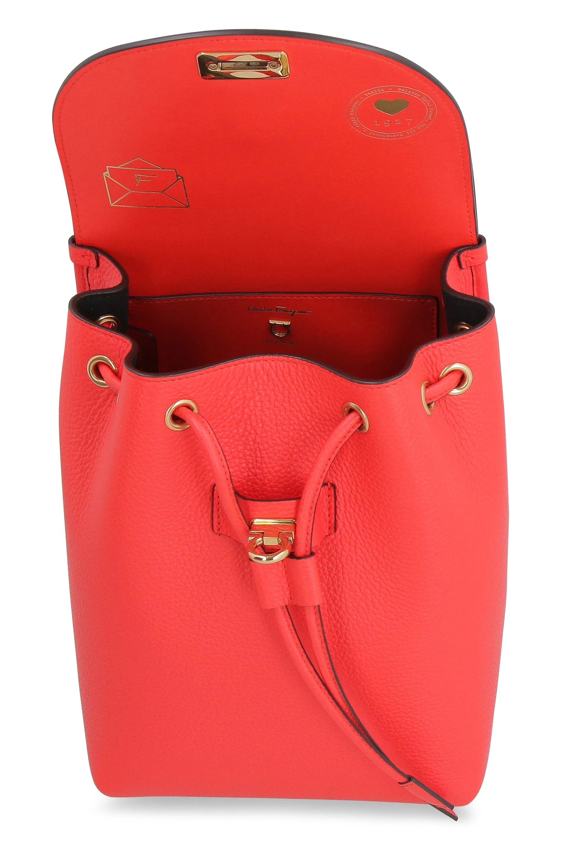 Salvatore Ferragamo Gancin Drawstring Backpack