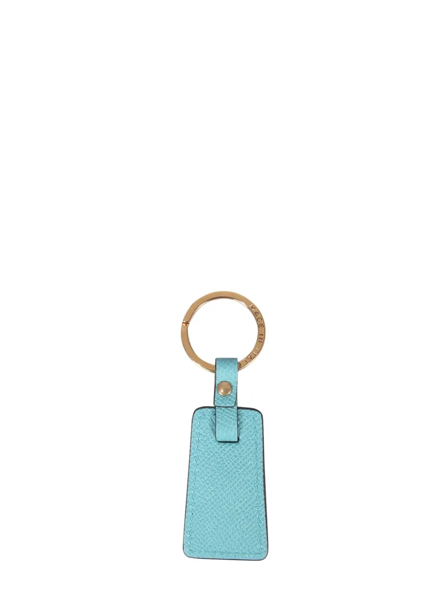 Salvatore Ferragamo Gancini Plaque Key Tag