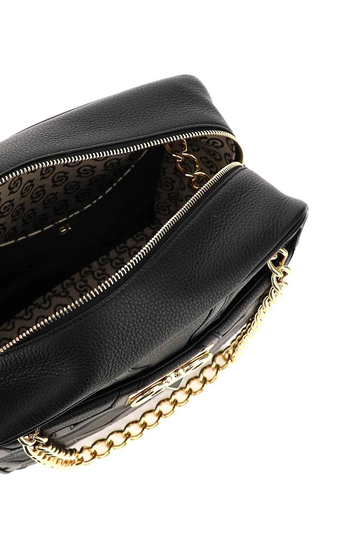 Salvatore Ferragamo Iconic Logo Embossed Crossbody Bag