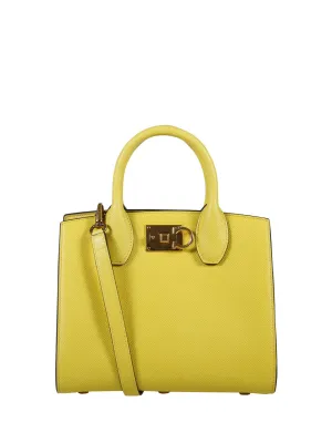 Salvatore Ferragamo Studio Box Small Tote Bag