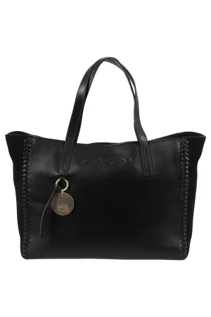 See by Chlo Tilda Logo Debossed Tote Bag
