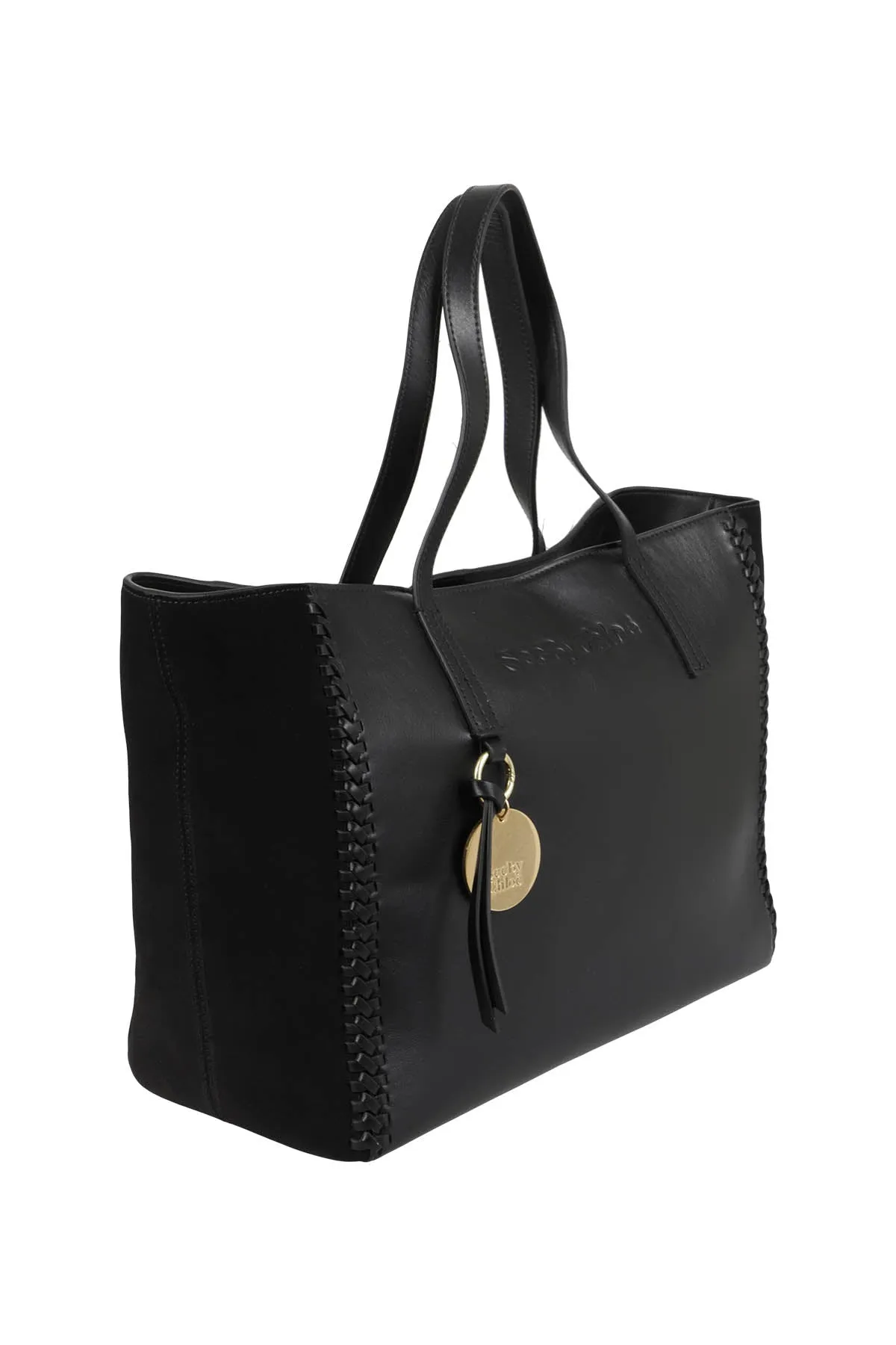 See by Chlo Tilda Logo Debossed Tote Bag