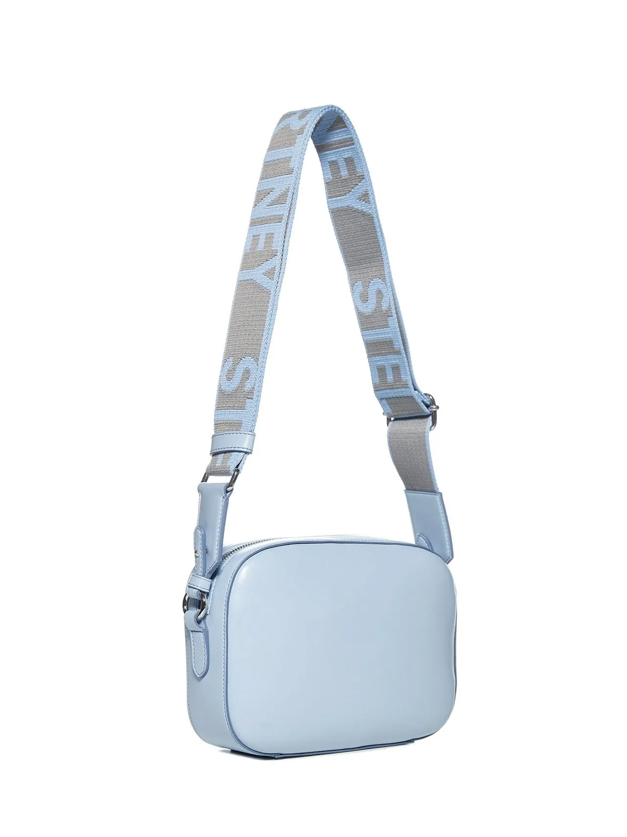 Stella McCartney Logo Perforated Mini Camera Bag