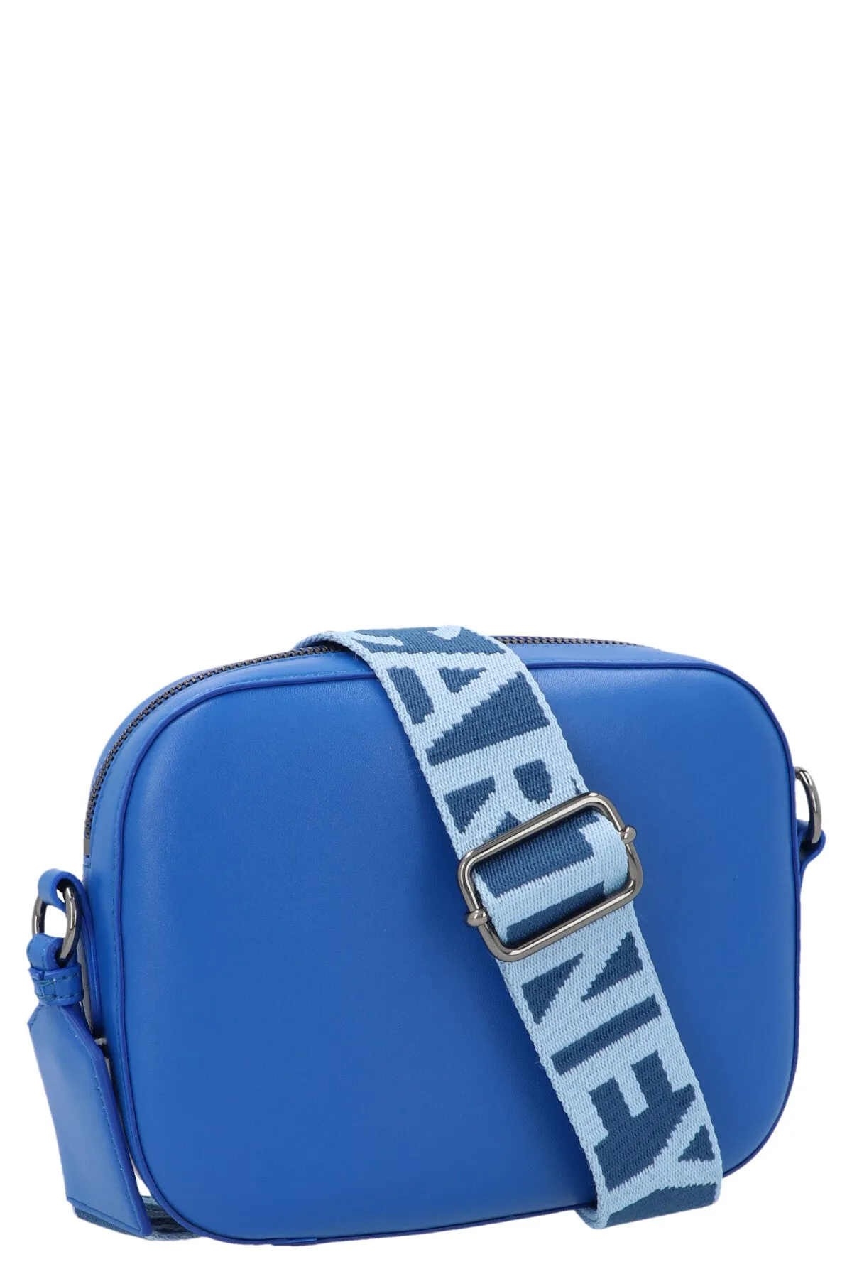 Stella McCartney Logo Perforated Mini Camera Bag