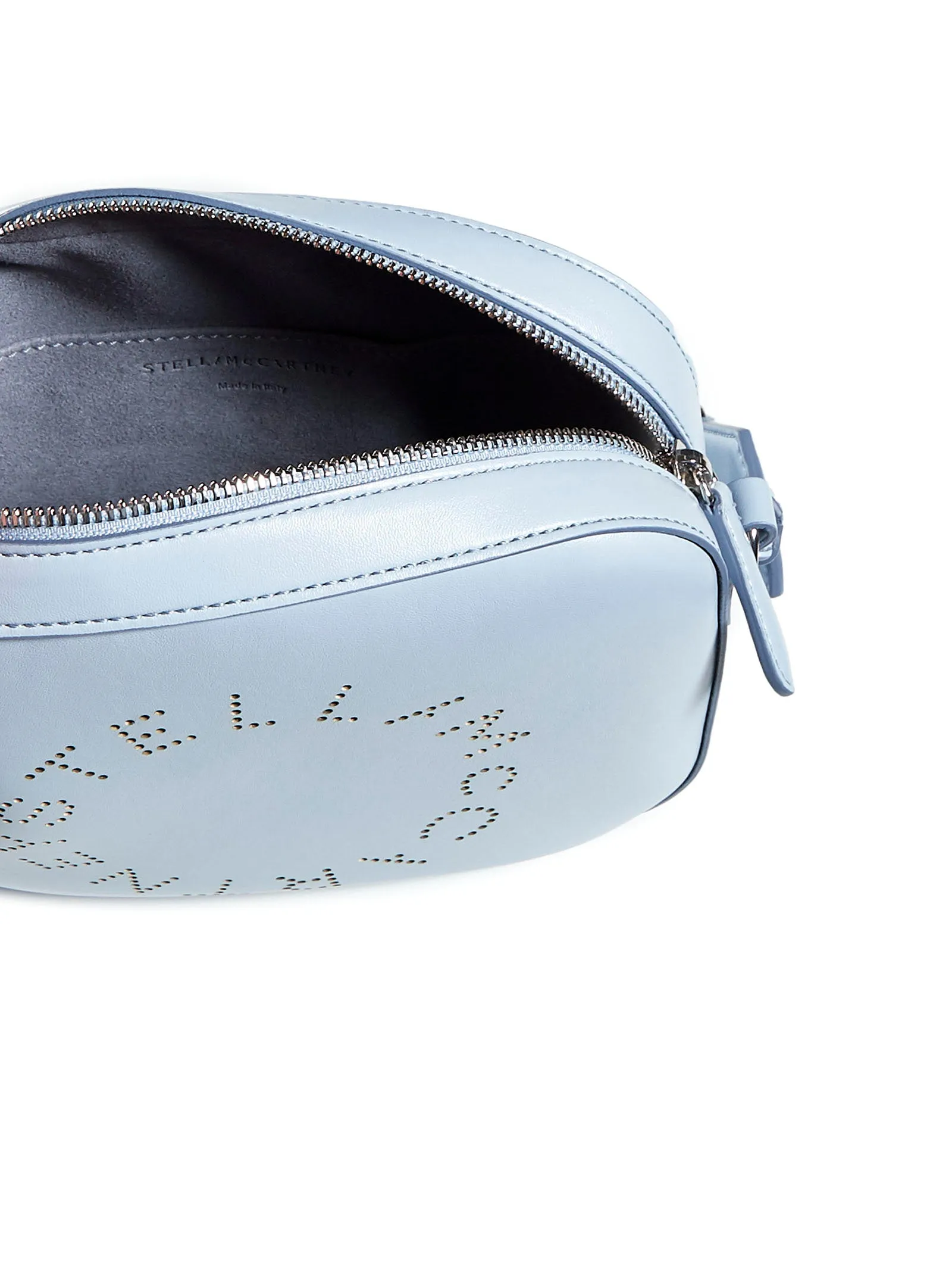 Stella McCartney Logo Perforated Mini Camera Bag