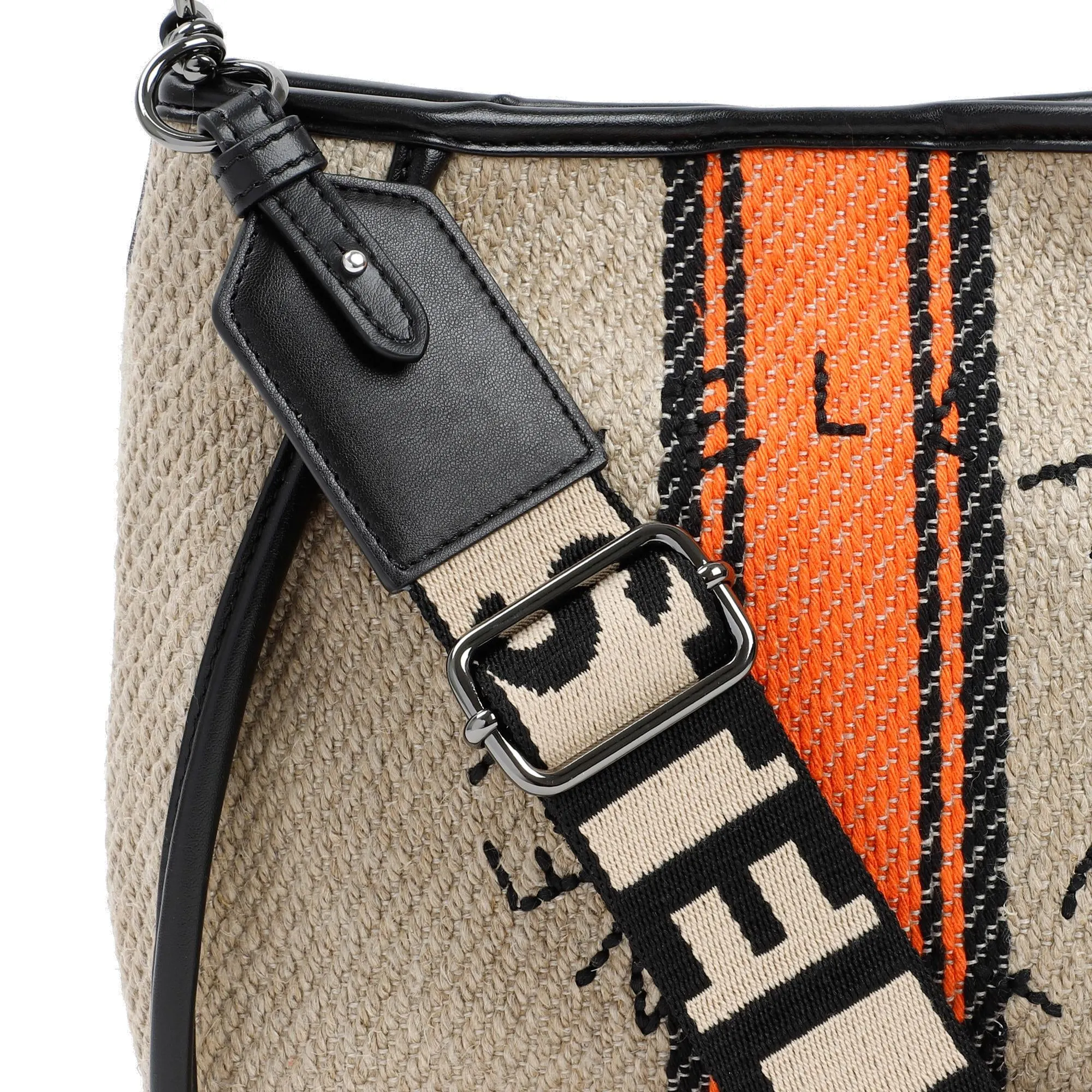 Stella McCartney Logo Printed Mini Crossbody Bag