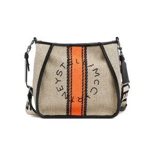 Stella McCartney Logo Printed Mini Crossbody Bag