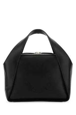 Stella McCartney Medium Logo Perforated Crossbody Bag