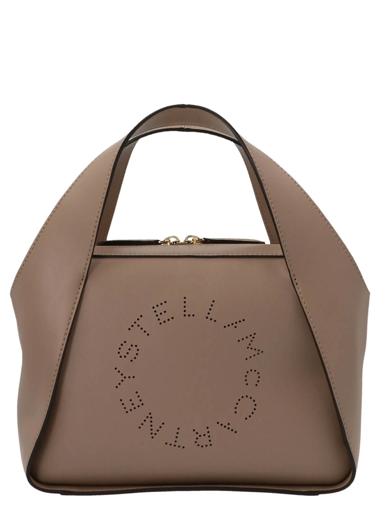 Stella McCartney Mini Logo Perforated Crossbody Bag