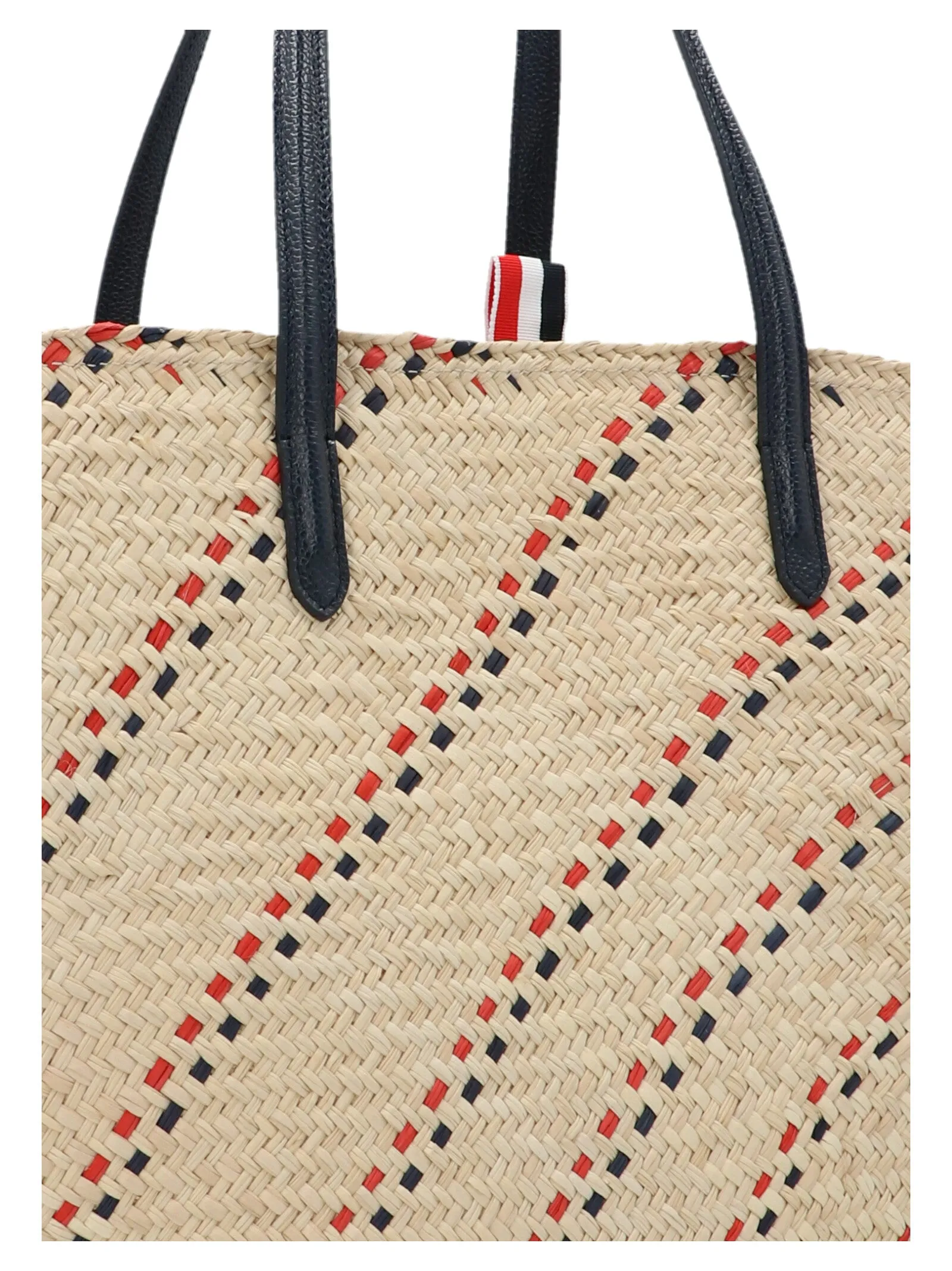 Thom Browne RWB-Stripe Top Handle Bag