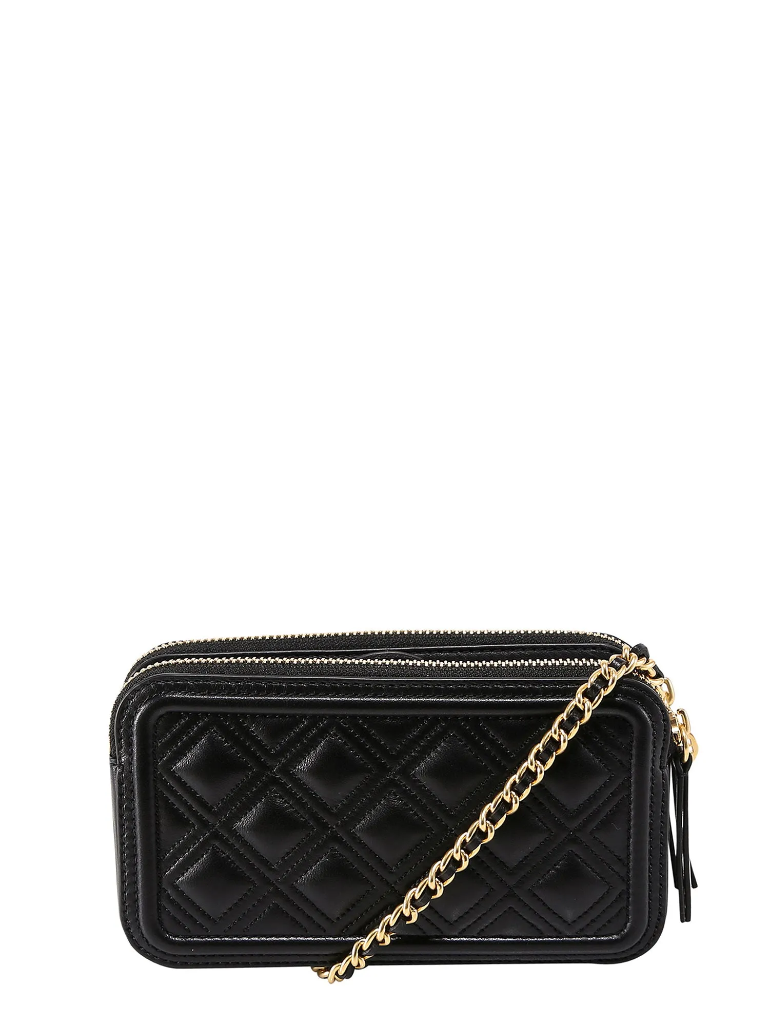 Tory Burch Fleming Logo Embossed Mini Crossbody Bag