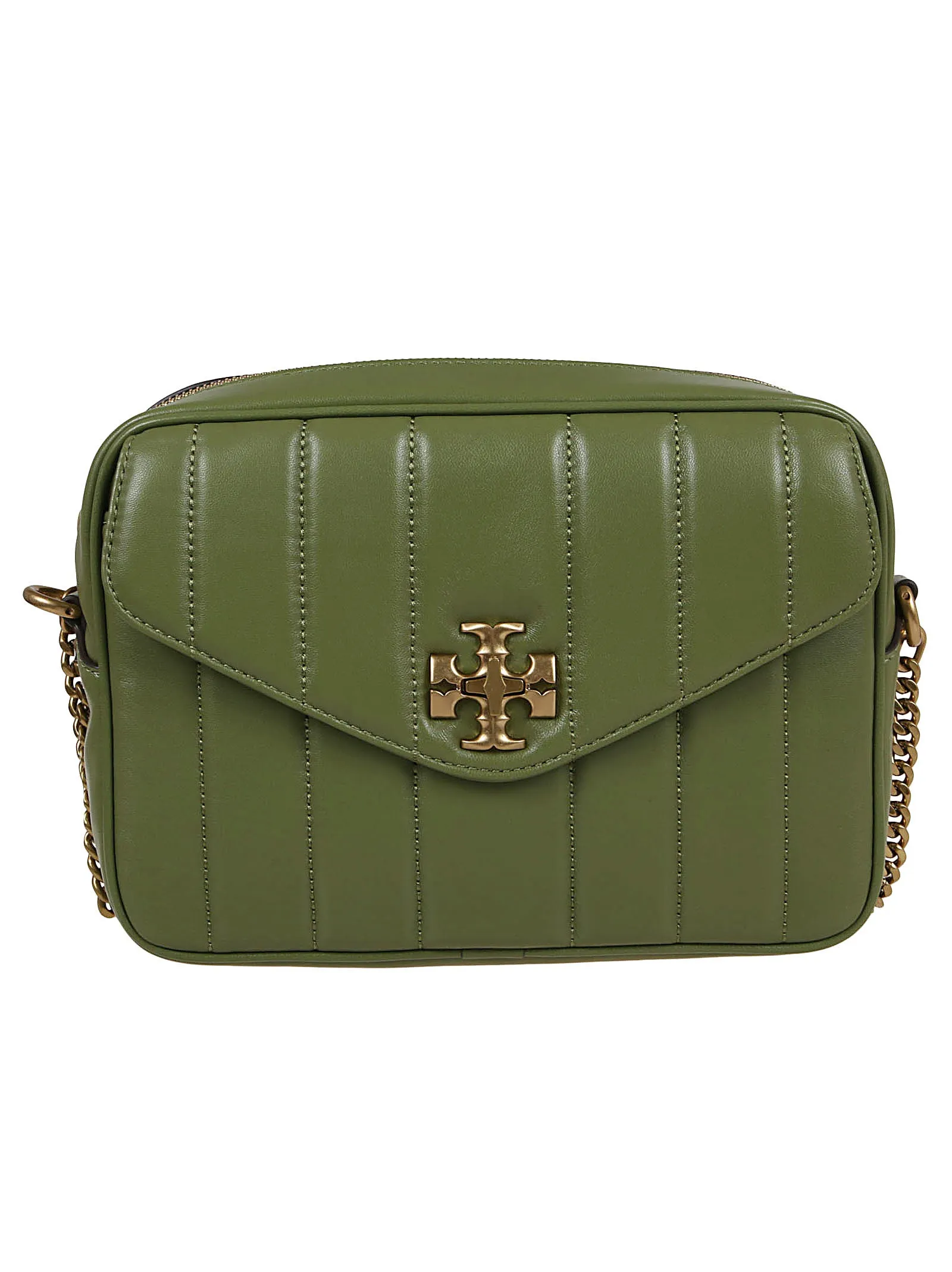 Tory Burch Kira Quilted Logo Plaque Camera Bag