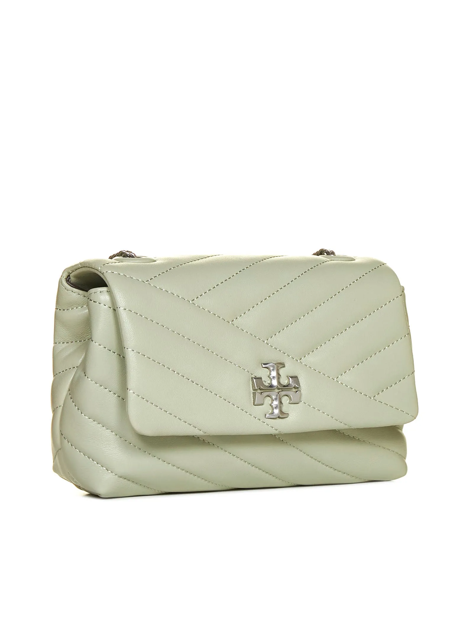 Tory Burch Kira Quilted Logo Plaque Crossbody Bag