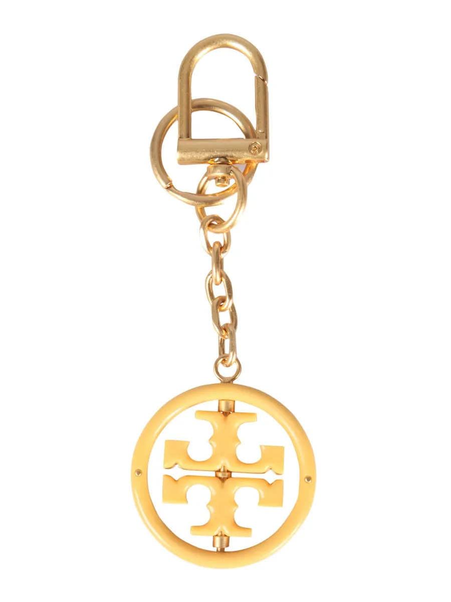 Tory Burch Logo Charm Key Ring