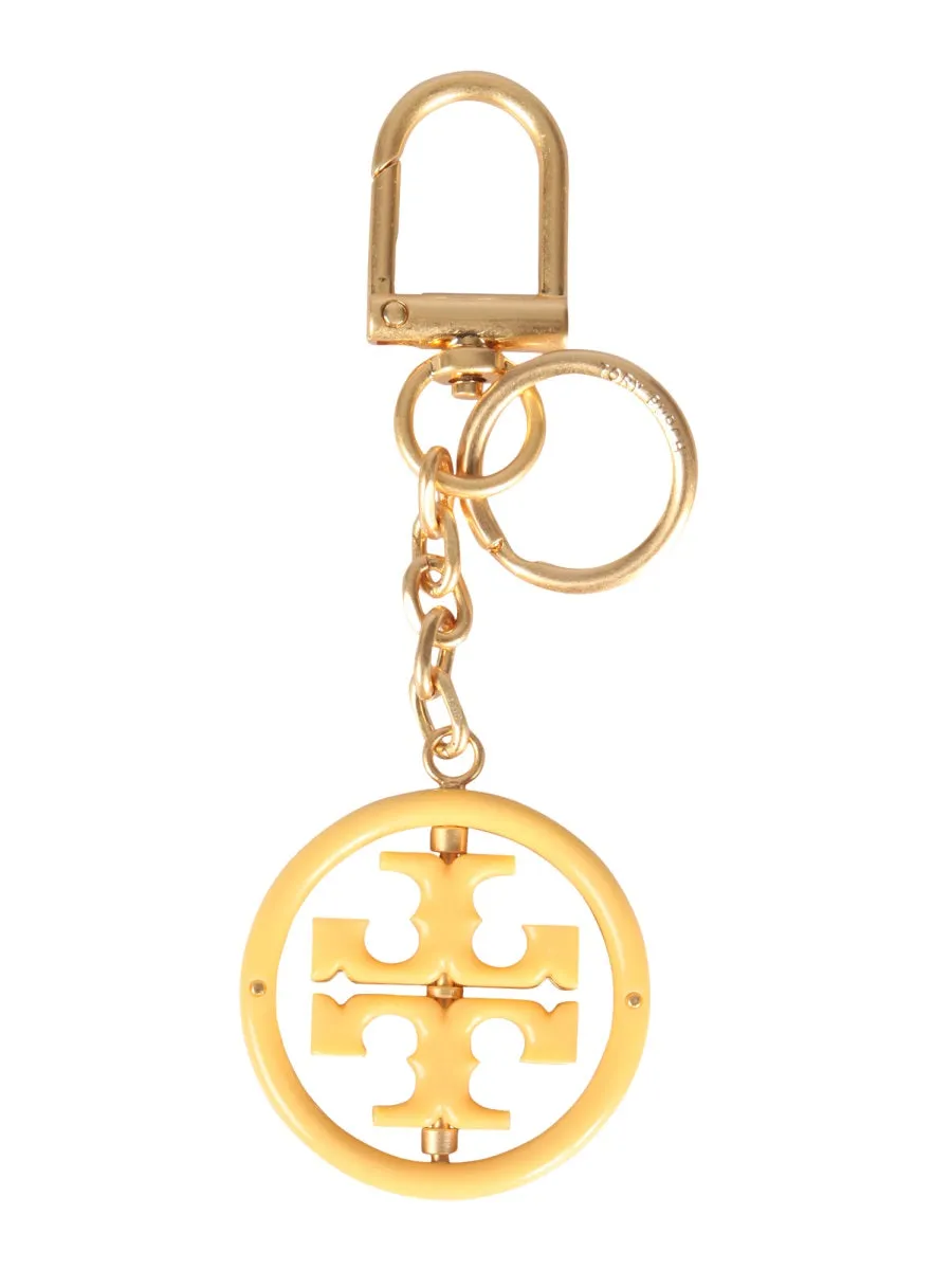 Tory Burch Logo Charm Key Ring