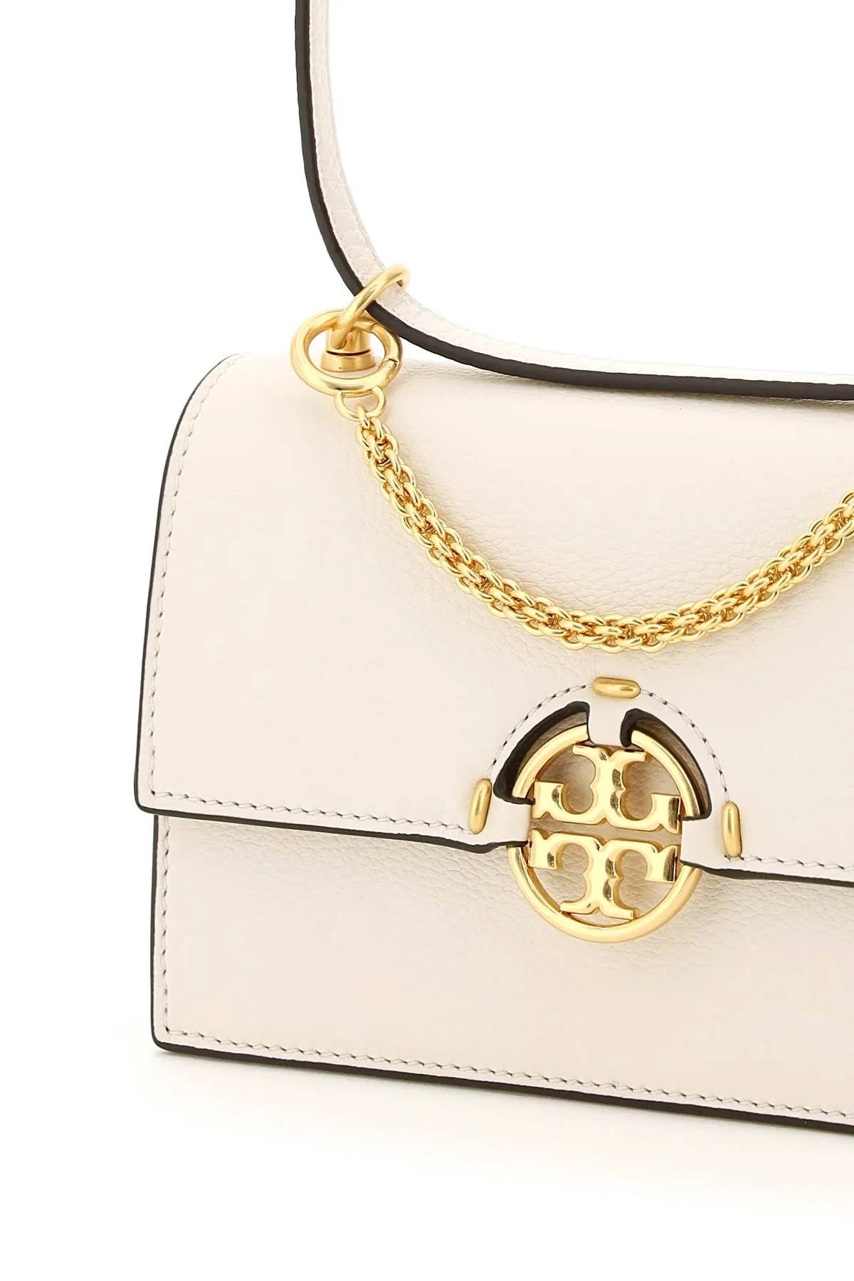 Tory Burch Miller Logo Plaque Mini Shoulder Bag