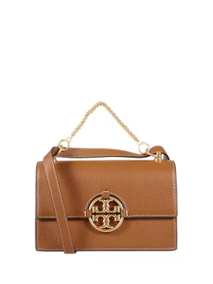Tory Burch Miller Logo Plaque Small Shoulder Bag