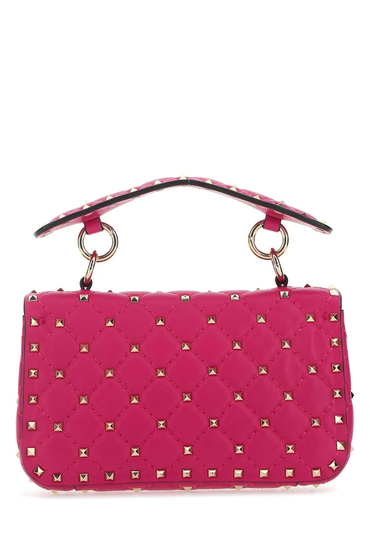 Valentino Garavani Rockstud Spike Foldover Top Shoulder Bag