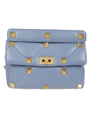 Valentino Garavani Roman Stud Quilted Crossbody Bag