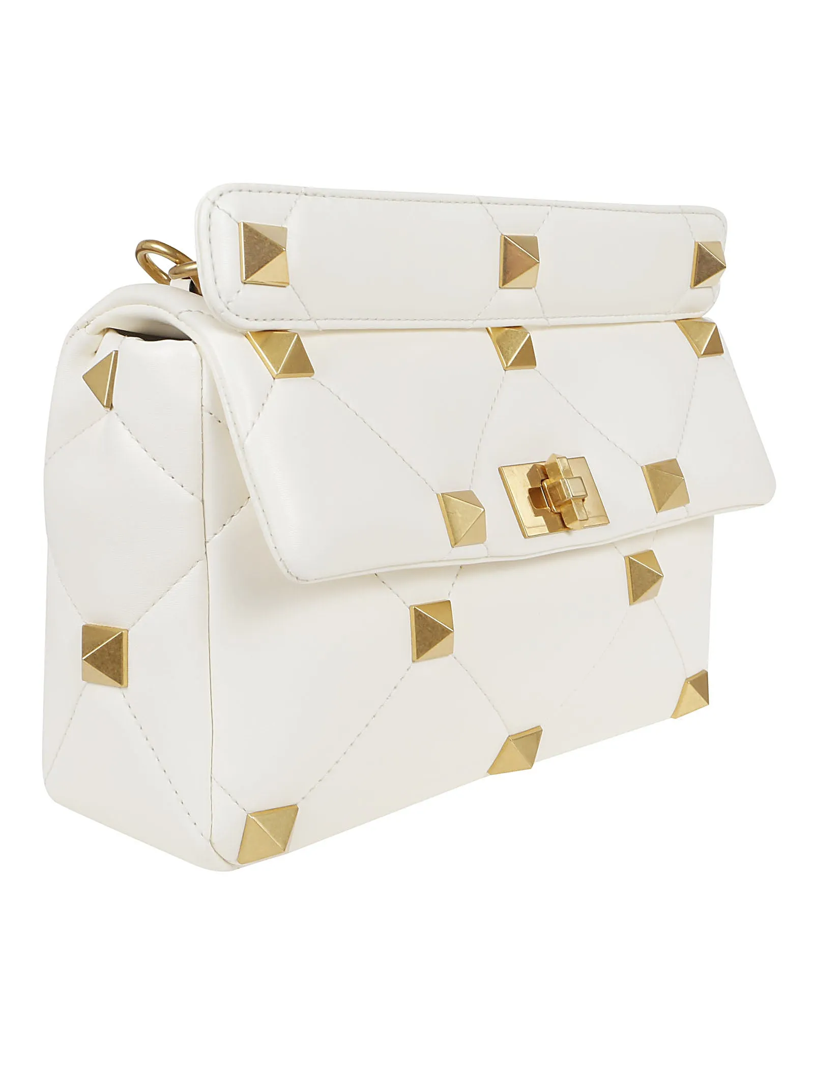 Valentino Garavani Roman Stud Quilted Crossbody Bag