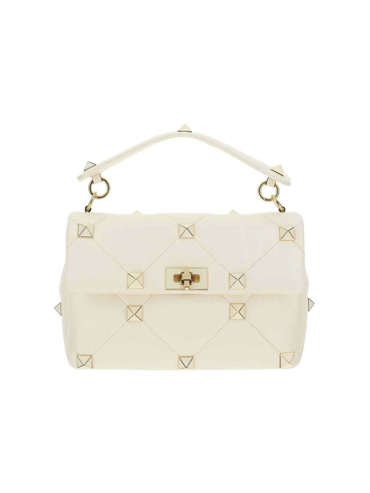 Valentino Garavani Roman Stud Quilted Shoulder Bag