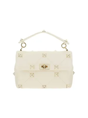 Valentino Garavani Roman Stud Quilted Shoulder Bag